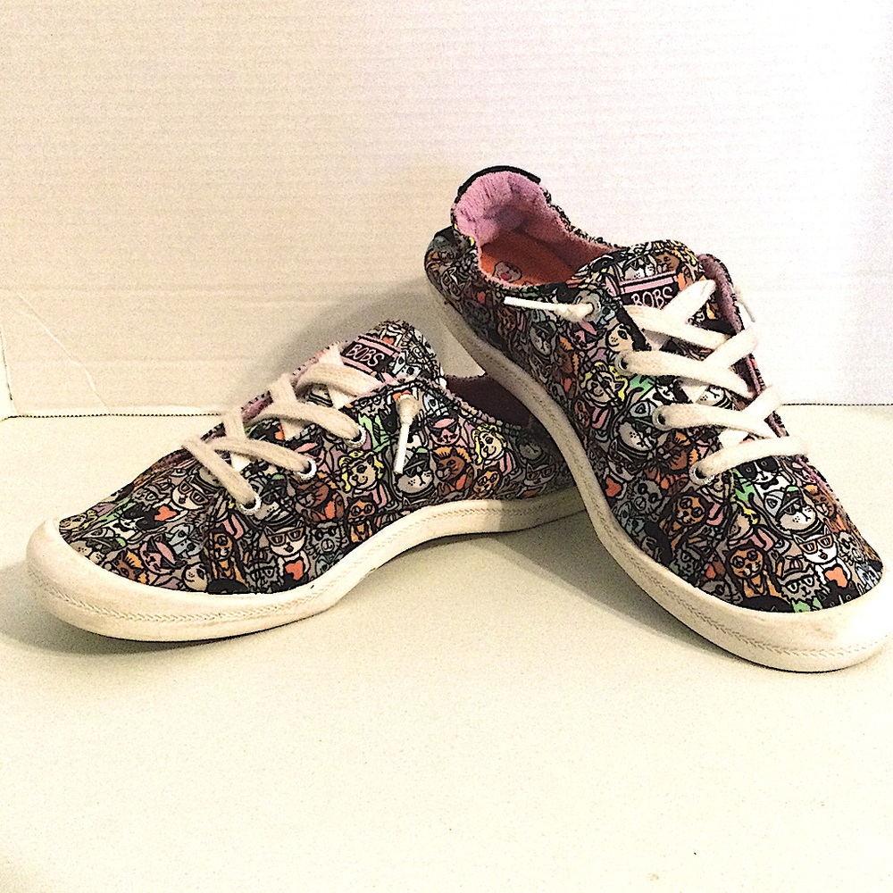 Bobs from Sketchers Beach Bingo Classy Cat Size 10